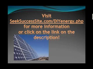 THE BEST DO IT YOURSELF SOLAR PANELS GUIDE