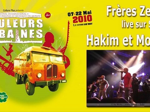 Mouss et Hakim, les Frères Zebda live sur Seyne