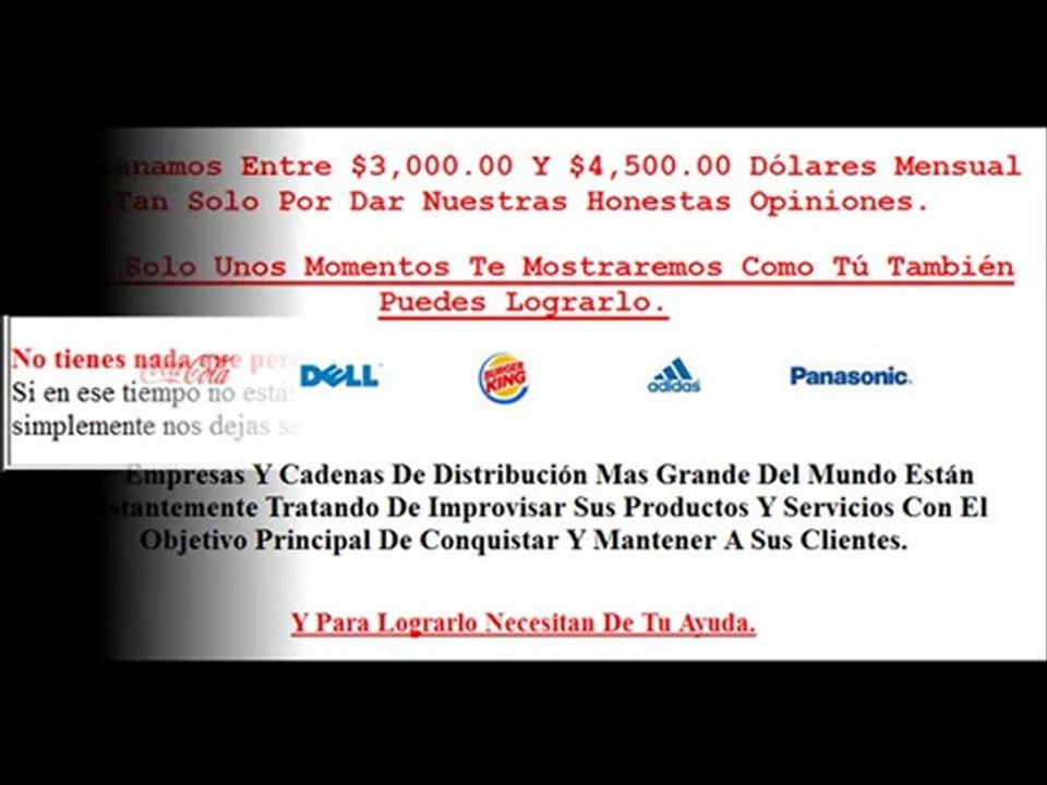 Encuestas Remuneradas, Gana Dinero con encuesta