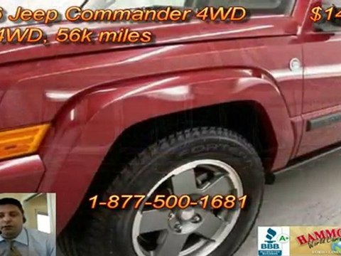 2006 Jeep Commander 4WD For Sale in CT MA NY RI