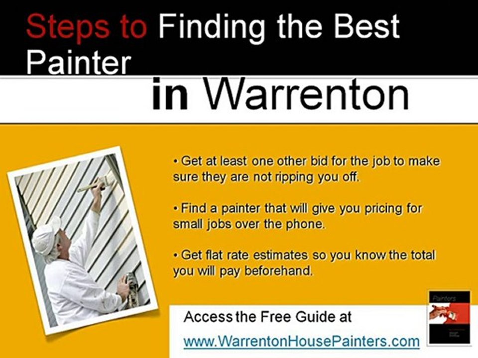 Steps to Finding House Painters in Warrenton VA  House Pain