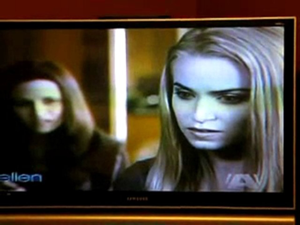 Eclipse Clip on The Ellen Show - Rosalie and Bella!!!