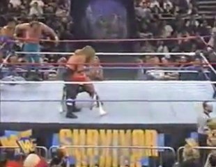 17.11.96 HHH Team vs Wildman Marc Mero Team(Rock' Debut) 2