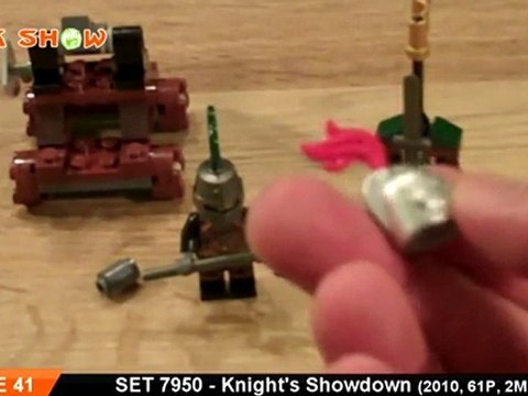 LEGO 7950 : LEGO Knight's Showdown Kingdoms Set Review
