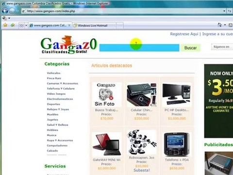 Colombia Clasificados Anuncios Gratis gangazo.com