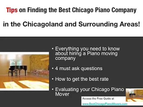 Best Chicago Piano Movers, Piano Mover Chicago