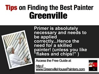 Greenville, SC Expert House Painters For Your Home