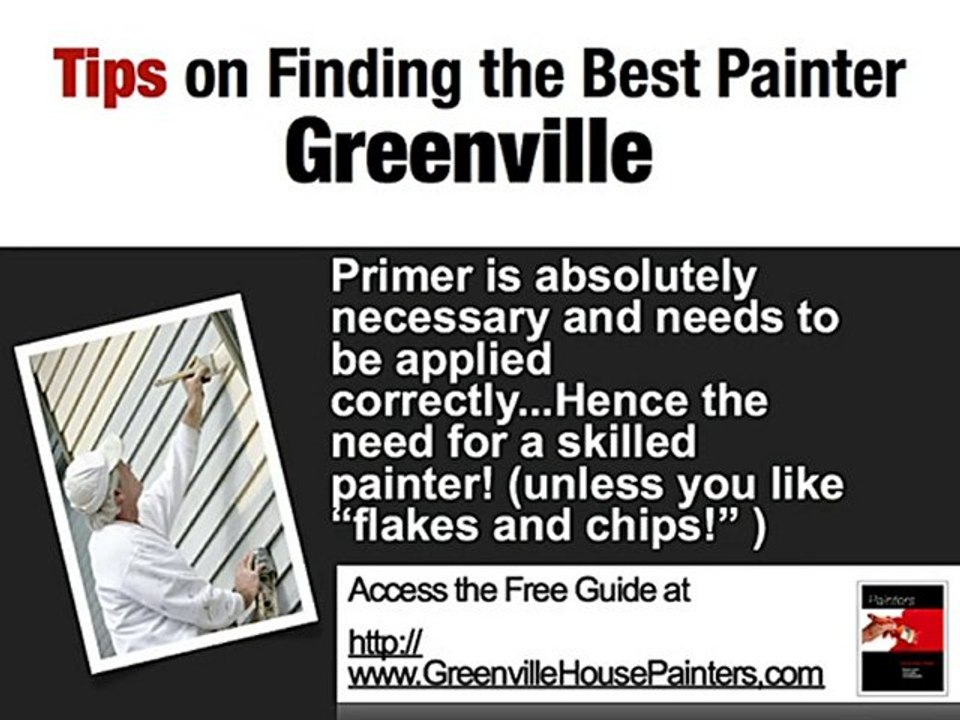 Greenville, SC Expert House Painters For Your Home