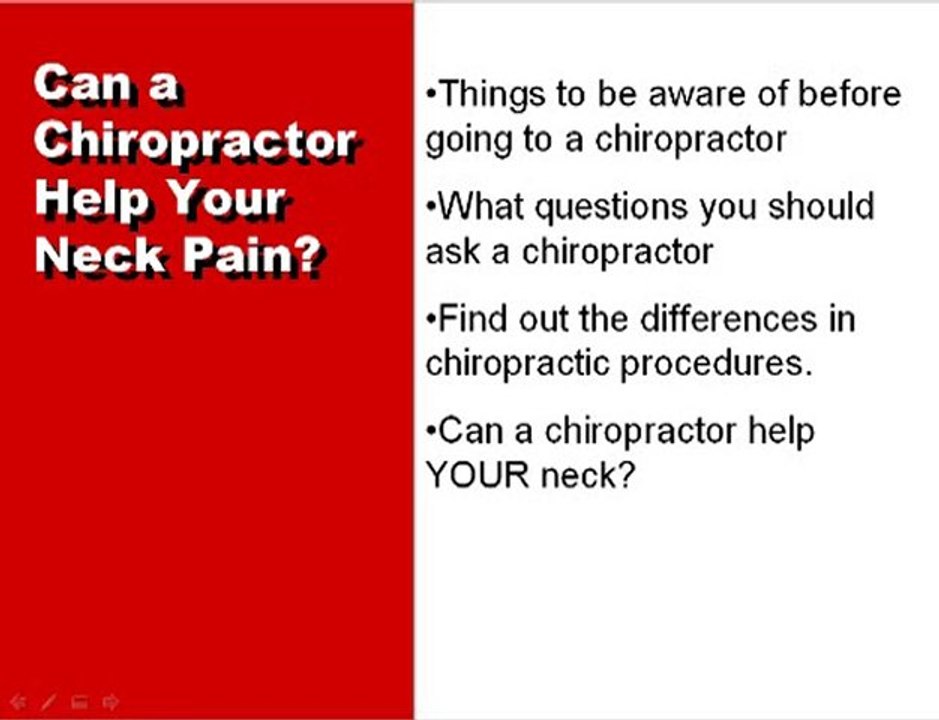 Chiropractic Neck Pain, Tulsa Chiropractor, Tulsa Chiroprac