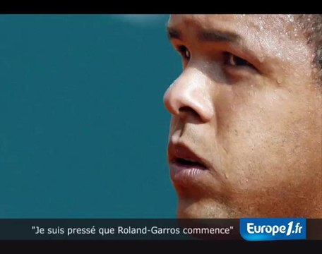 Roland-Garros, les ambitions de Tsonga