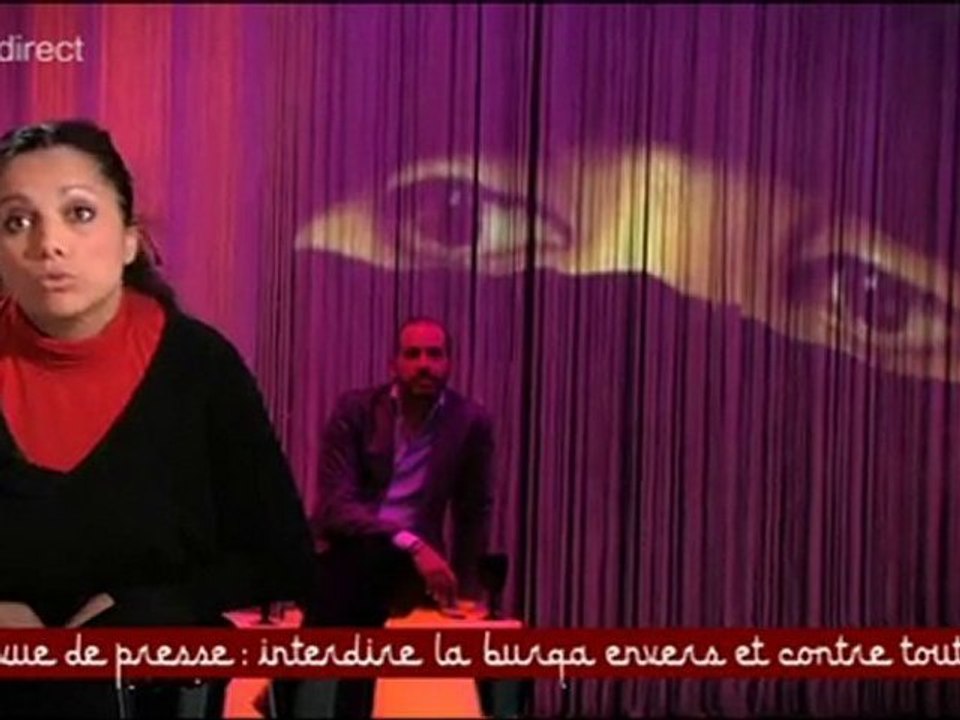Houria Bouteldja sur la burqa, 18 mai 2010