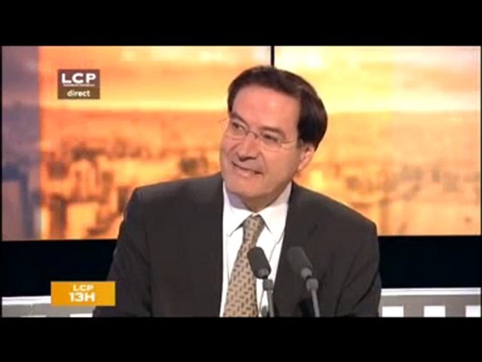 Pierre Alain Muet invité journal 13h LCP 20 mai 2010