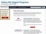 Online PhD Degree Programs