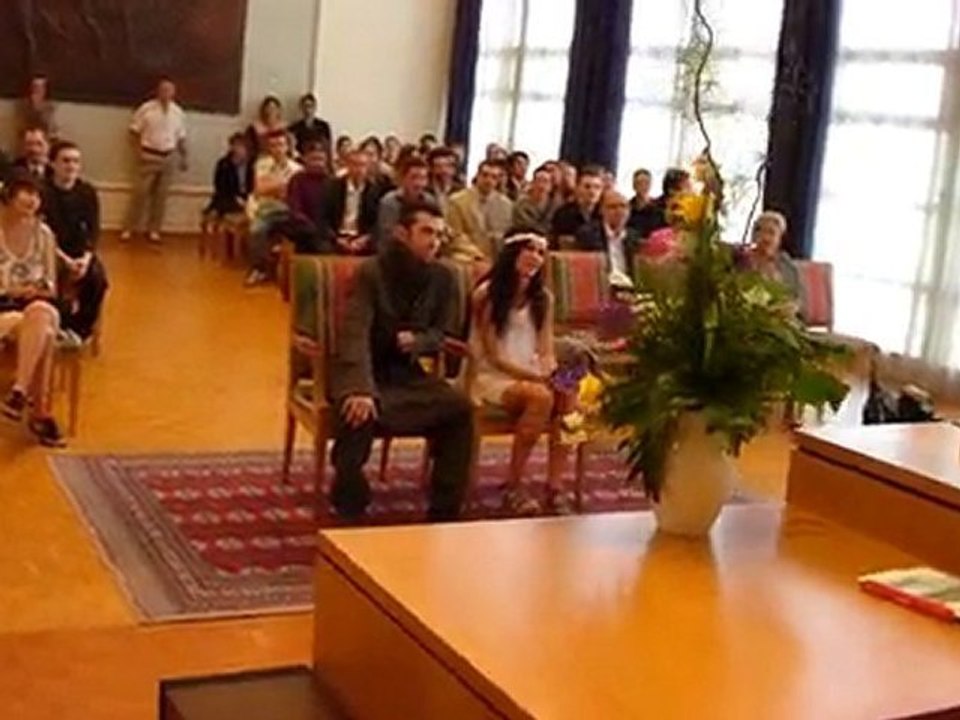 MARIAGE A LA MAIRIE DE BREST KATELL ET AIVEUS 21 mai 2010