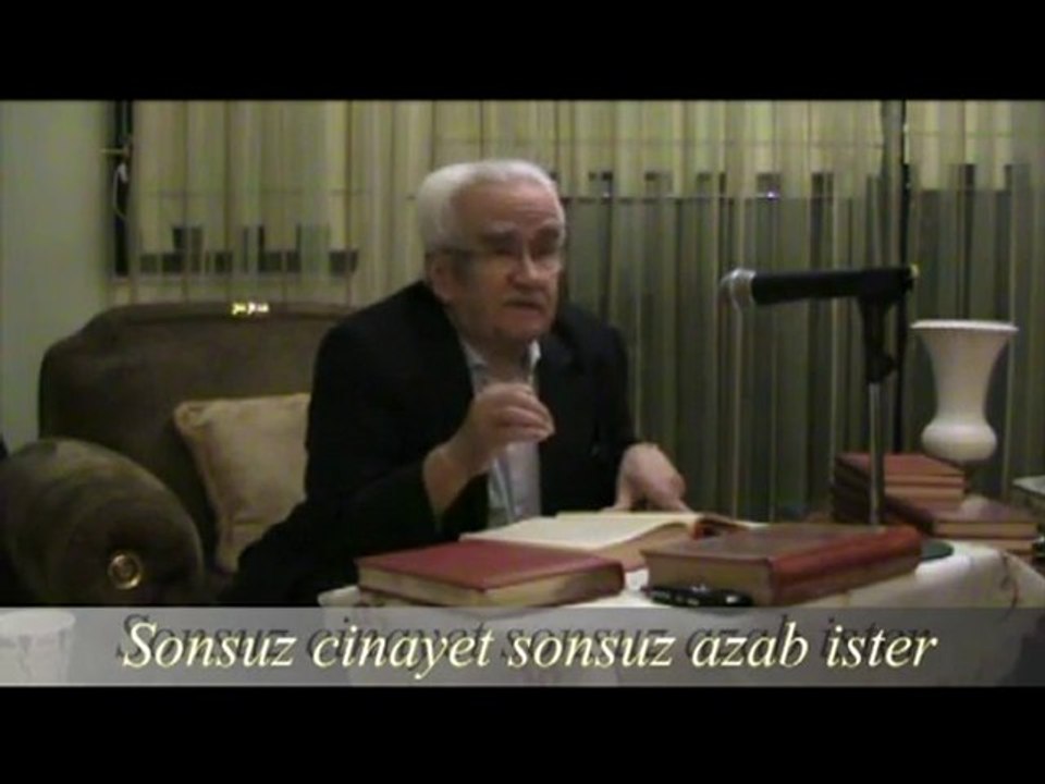 Sonsuz cinayet sonsuz azab ister