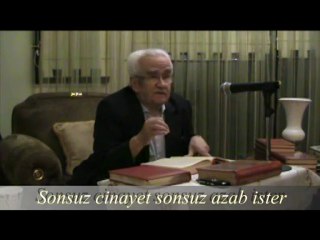 Sonsuz cinayet sonsuz azab ister