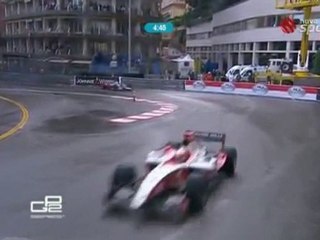 Trident takımından Johnny Cecotto'nun kazası-trformula1.com