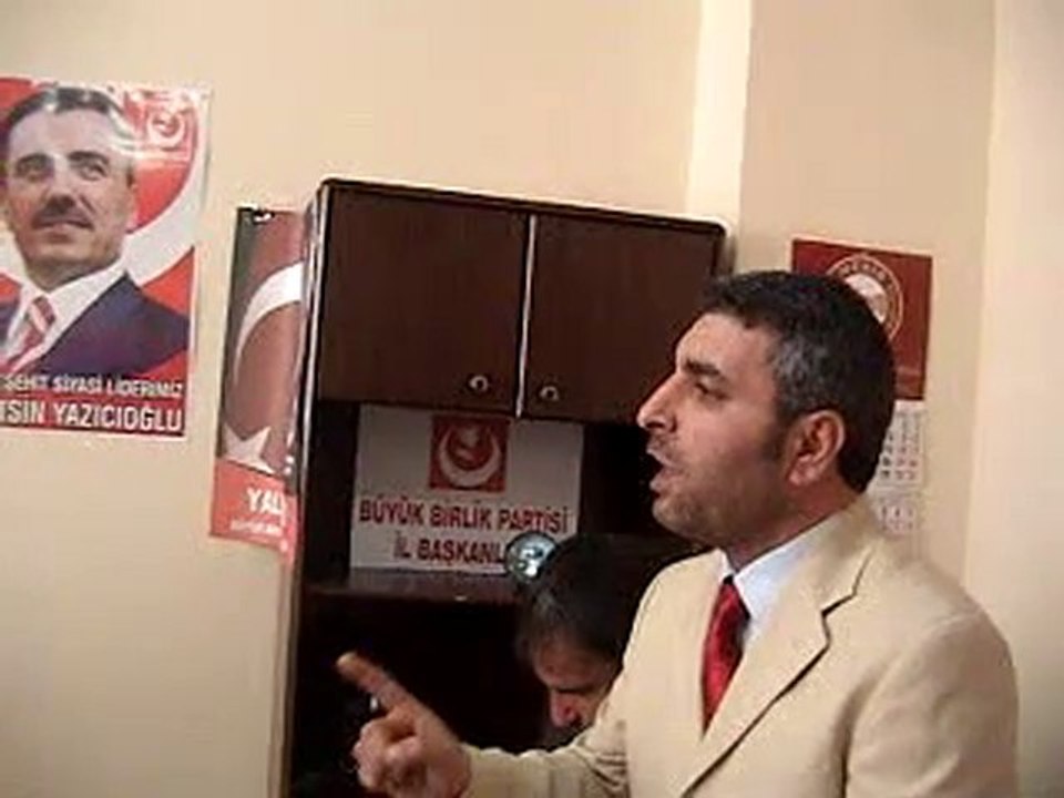 BBP Mersin Mezitli olağan genel kurulunu yaptı