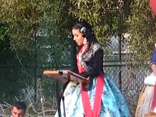 DISCURSO DE LA PRESIDENTA DE LA FALLA, EL PADRE ALEGRE