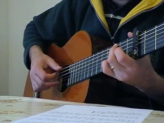 Sailing (Rod Stewart) à la guitare classique