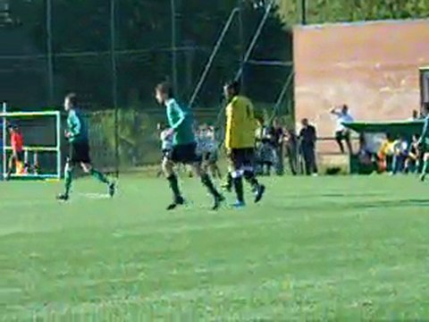 cliff kinsiona suite 1ère mi temps contre Lesquin