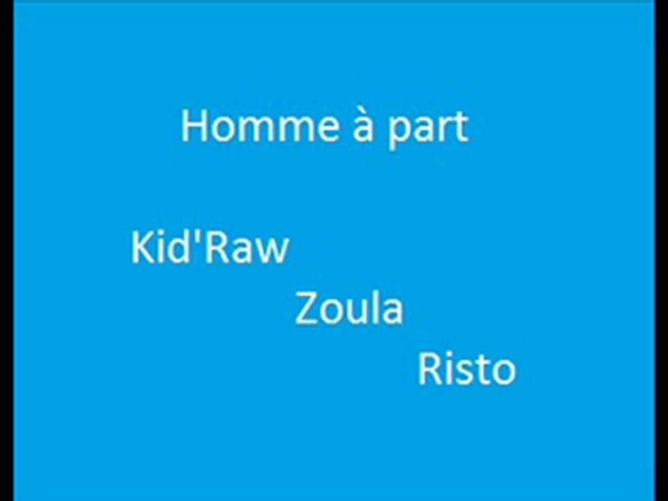 Homme à part