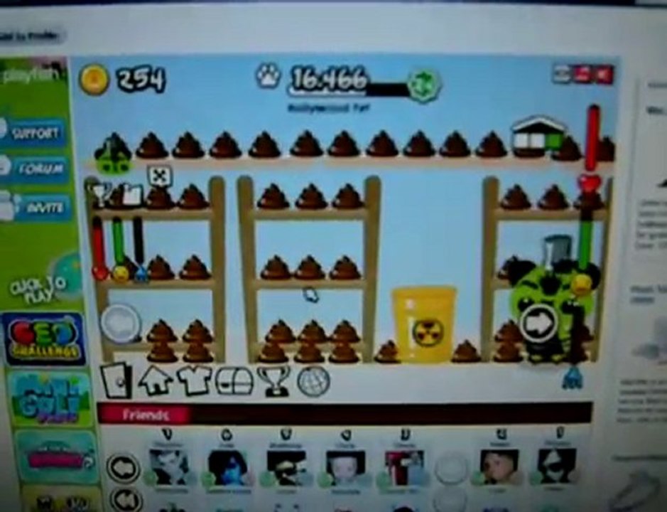 pet society pooproom