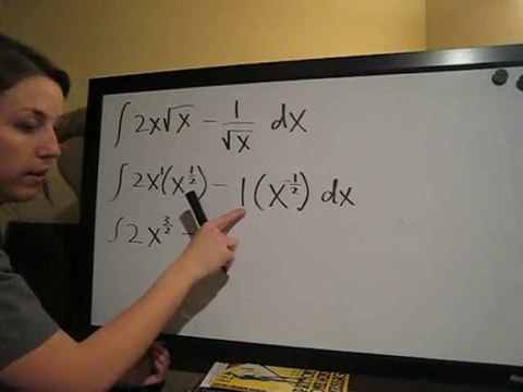How to- Integrals Example 9