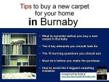 Tips To Buy New Carpets In Burnaby For Your Home