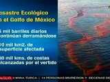 Sin cifras oficiales del crudo derramado en el Golfo de Méx