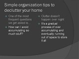 Organizing Tips To Declutter Your Home