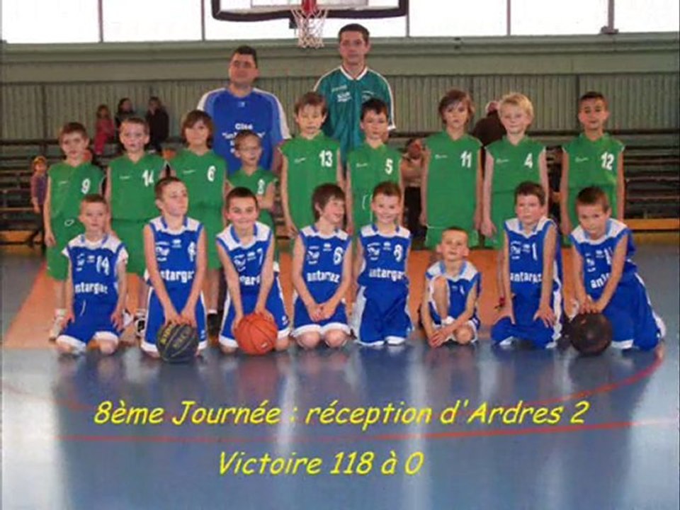 Championnat basket minipoussins phase 1 2009/2010