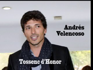 Andrés Velencoso, Tossenc d'Honor.