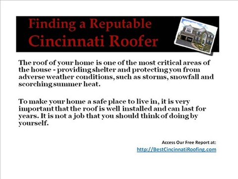 Best Roofers and Roofing Contractors in Cincinnati