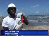 As US beach closes, BP denies botched oil clean-up