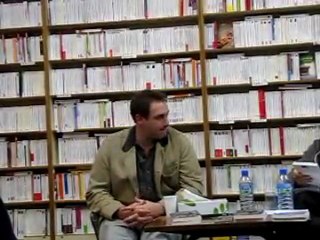 4 /6 Fabien Hertier à la librairie de l'horloge Carpentras