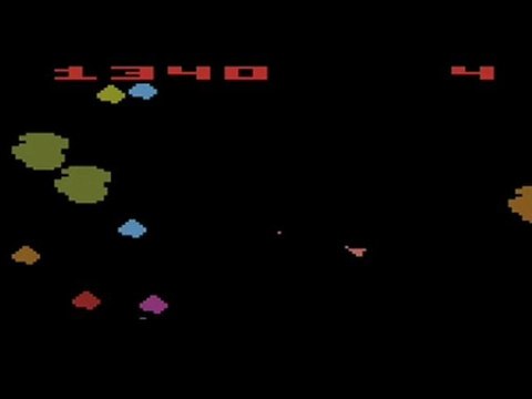 Asteroids for the Atari 2600