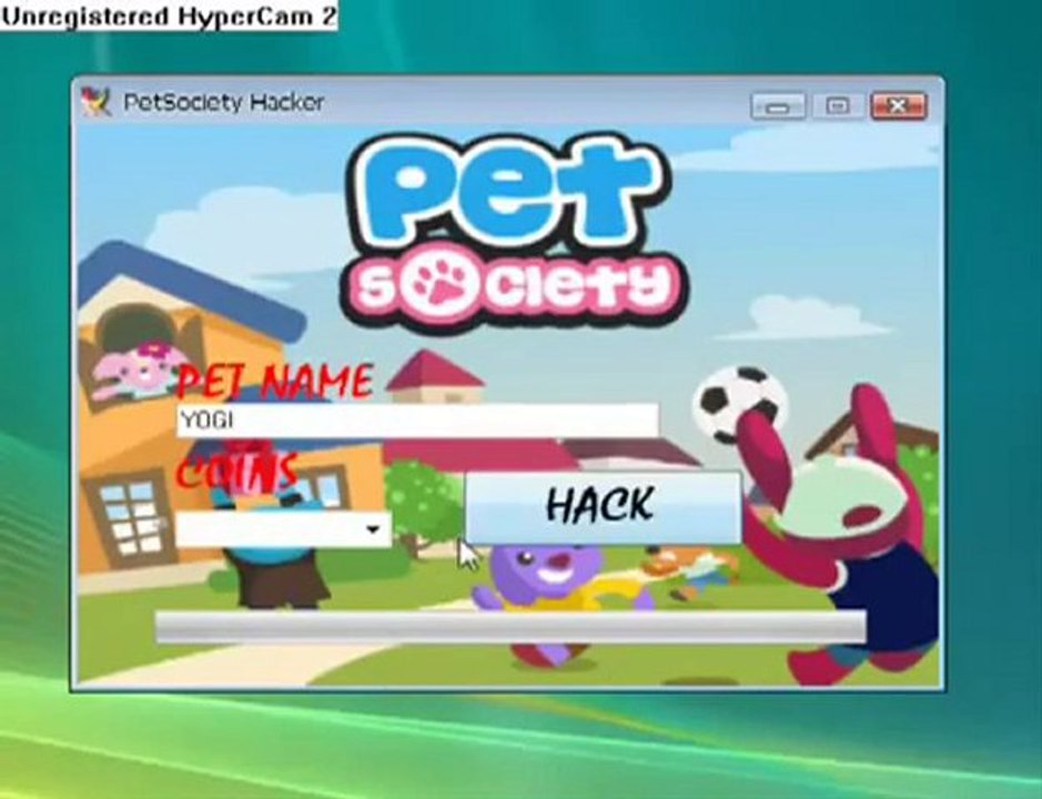 Pet Society Hack - FaceBook Pet Society