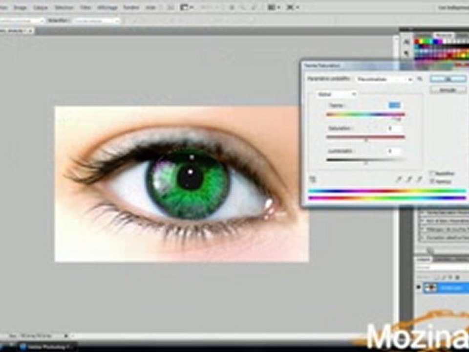 (TUTO) Changer la couleur des yeux avec Photoshop