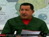 Presidente Chavez denuncia guerra económica contra Venezuel