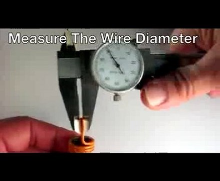 Measure Extension Spring In Your Spring Design