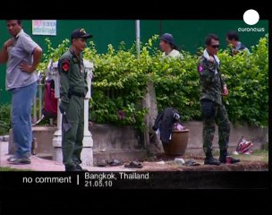 Lendemains d'affrontement à Bangkok