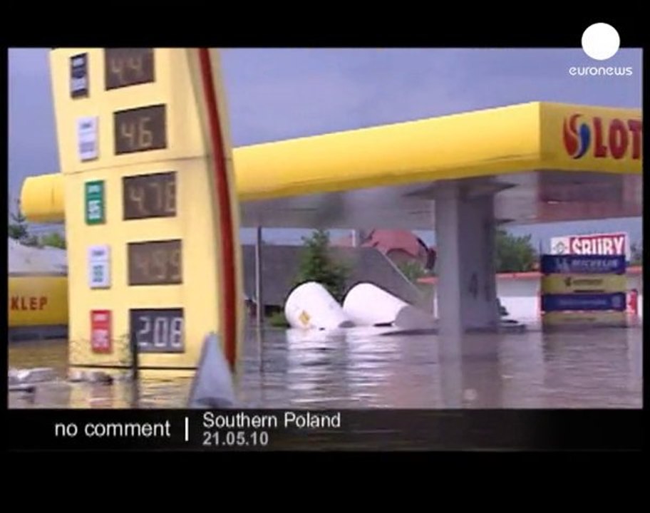 Inondations en Pologne
