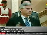 García Linera: esta ley protege los recursos de los departa