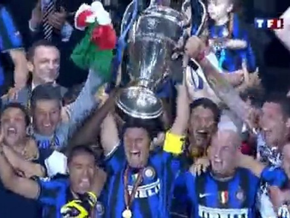 CHAMPIONS LEAGUE INTERNAZIONALE remise trophée et résumé !