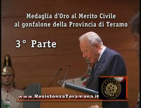 103 - Medaglia doro alla Provincia di Teramo 3°
