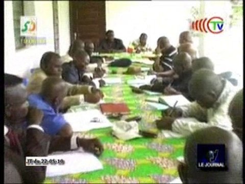 Réunion des sous-préfets du département du Pool