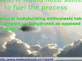 Effective Natural Bodybuilding Program and Diet