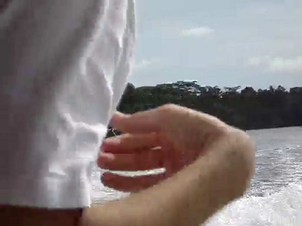 Antoine en wakeboard, la star !!