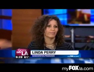Linda Perry - Good Day LA - April 2010